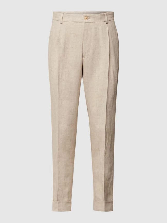 Top 10 ? CG - Club Of Gents Oversized Fit Anzughose Mit Strukturmuster - Beige ? – Bild 2