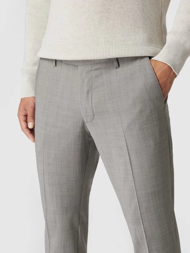 Besorgen ? Cinque Regular Fit Anzughose Mit Schurwoll-Anteil Modell 'Cimonopoli' - Hellgrau ? – Bild 3