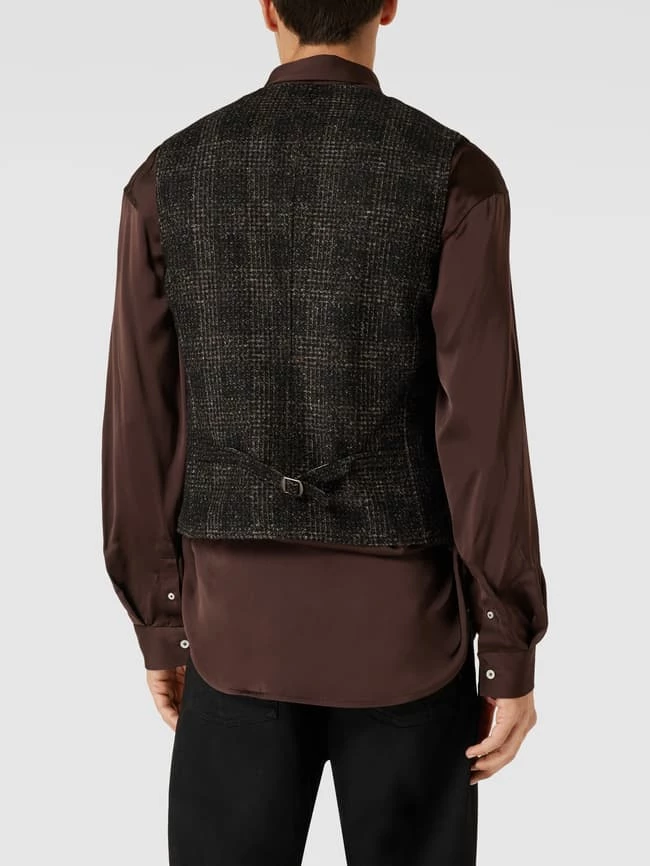 Angebote ? CG - Club Of Gents Weste Mit Label-Detail Modell 'Mosley' - Dunkelbraun ✔️ – Bild 5