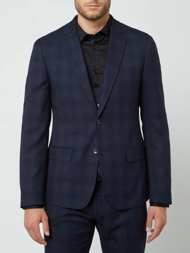 Bestpreis ? Antony Morato Slim Fit 2-Knopf-Sakko Mit Karomuster Modell 'Bonnie' - Marineblau ? – Bild 4