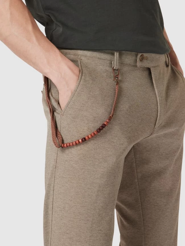 Neu ? CG - Club Of Gents Stoffhose Mit Hahnentrittmuster - Beige ? – Bild 3