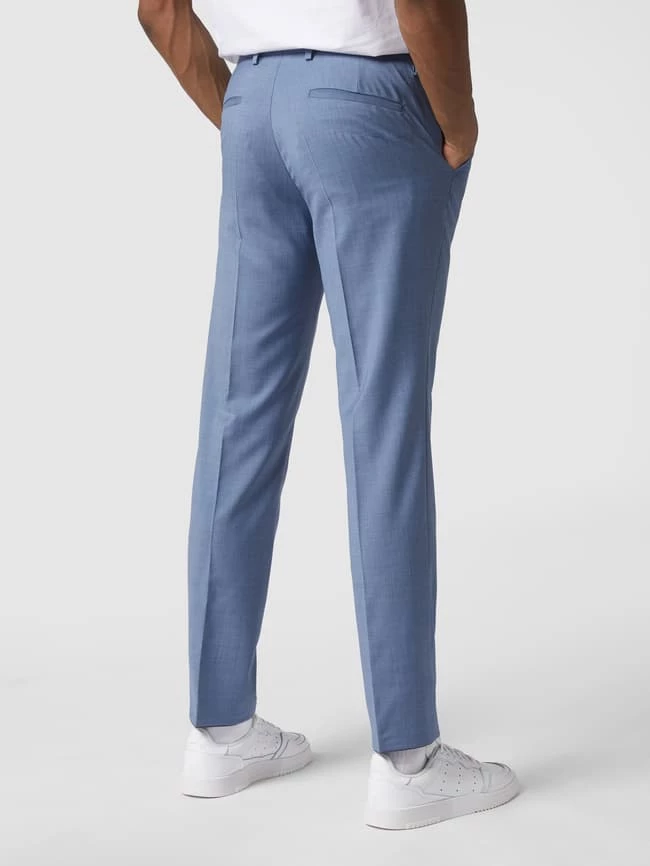 Top 10 ? CG - Club Of Gents Slim Fit Anzughose Aus Schurwolle YOUR OWN PARTY By CG – CLUB Of GENTS - Hellblau Meliert ? – Bild 5