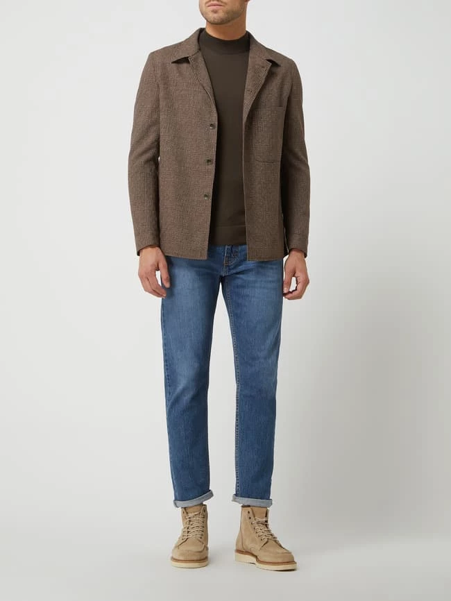 Top 10 ? CG - Club Of Gents Oversized Sakko Aus Schurwolle - 'Savile Row' - Mittelbraun ?