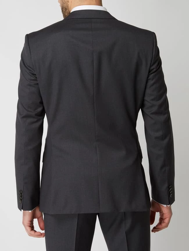 Coupon ? BOSS 2-Knopf-Sakko Mit Fallendem Revers - Anthrazit ? – Bild 5