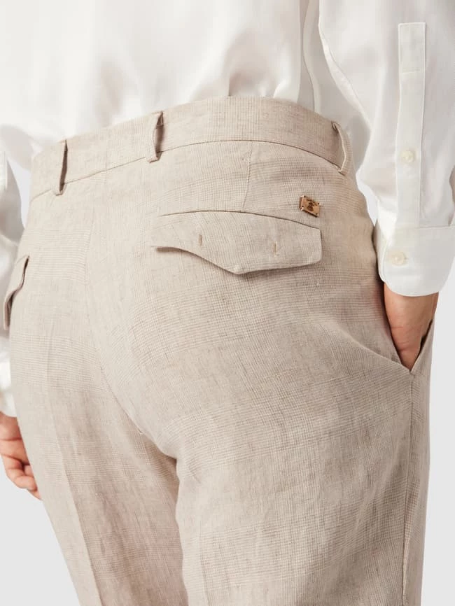 Top 10 ? CG - Club Of Gents Oversized Fit Anzughose Mit Strukturmuster - Beige ? – Bild 3