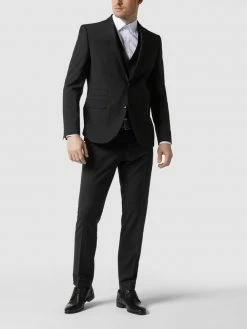 Neu ? CG - Club Of Gents Hose Mit Seitlichen Eingrifftaschen Modell 'Cedric' - Schwarz ⌛