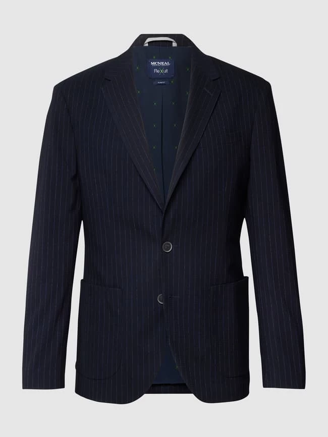 Neu ? MCNEAL 2-Knopf-Sakko Mit Nadelstreifen - Marineblau ✨ – Bild 2