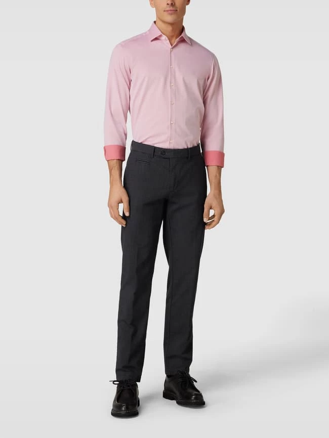 Billig ? Brax Anzughose In Melierter Optik Modell 'Everest' - Schwarz ⌛