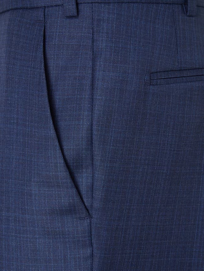 Aktion ? DIGEL Modern Fit Anzughose Aus Schurwolle Modell 'Per' - Blau ? – Bild 2