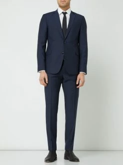 Schlussverkauf ⭐ Strellson Slim Fit 2-Knopf-Sakko Aus Schurwolle Modell 'Allen' - Royalblau ?