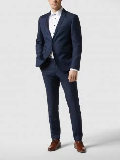 Billig ? CG - Club Of Gents Slim Fit Anzug-Hose Aus Schurwolle - Blau ?