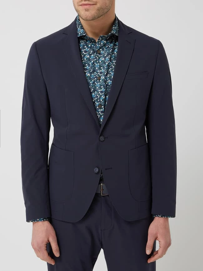 Brandneu ? Cinque 2-Knopf-Sakko Mit Fallendem Revers Modell 'Cidatini' - Blau ? – Bild 4