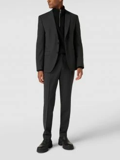 Schlussverkauf ? BOSS Hose Mit Bügelfalten Modell 'Simmons' - Schwarz ❤️