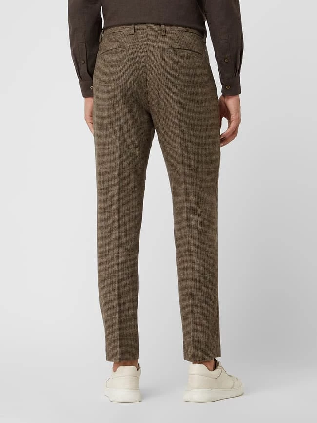 Bestes Angebot ? Selected Homme Slim Fit Anzughose Mit Stretch-Anteil Modell 'Adrian' - Mittelbraun ? – Bild 5