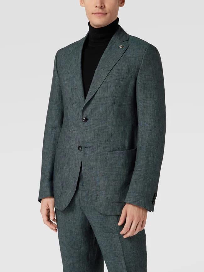 Großhandel ? CG - Club Of Gents Sakko Mit Reverskragen - Mint Meliert ? – Bild 4