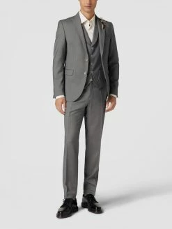 Billig ? CG - Club Of Gents Hose Mit Bügelfalten Modell 'Paco' - Hellgrau ⭐