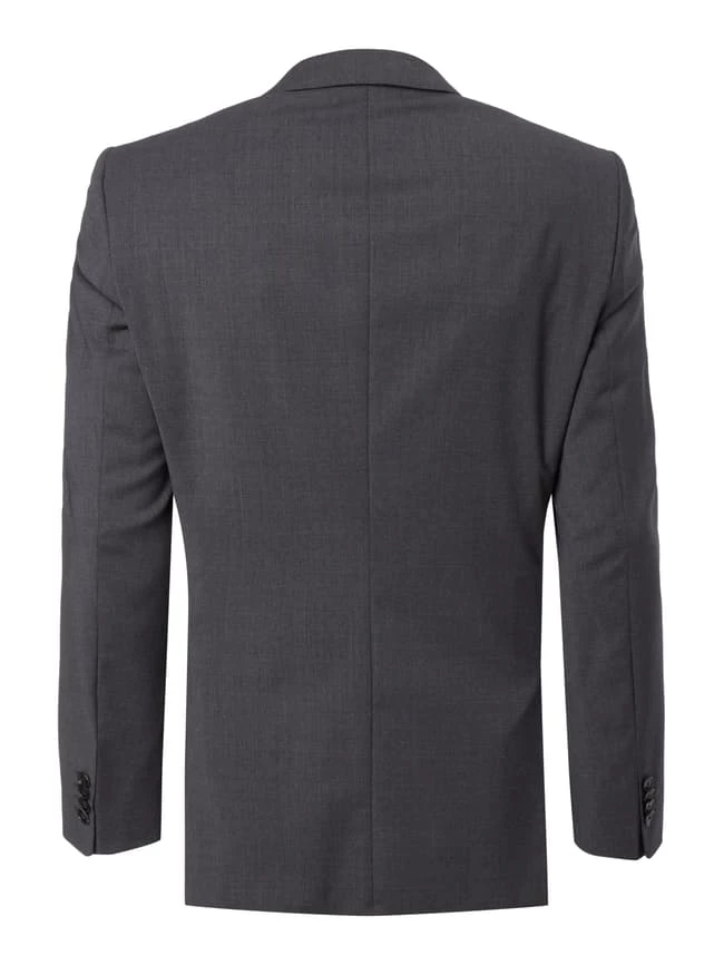 Bestes Angebot ? BOSS Slim Fit Sakko Aus Reiner Schurwolle - Anthrazit ❤️ – Bild 3