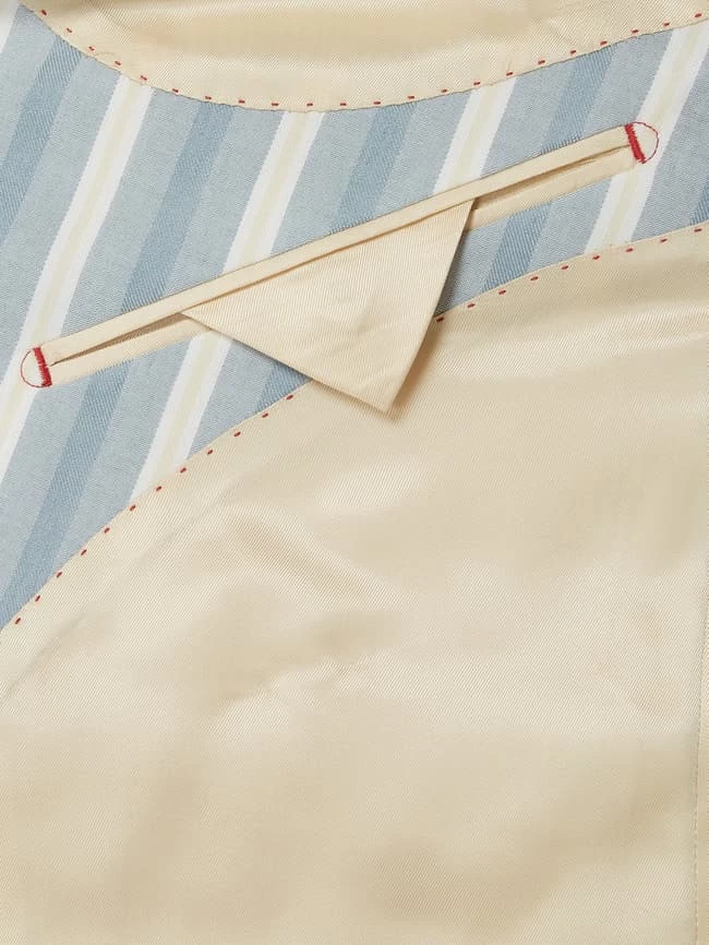 Bestes Angebot ⭐ CG - Club Of Gents Slim Fit Sakko Mit 2-reihiger Knopfleiste - ‘Savile Row’ - Hellblau ? – Bild 5