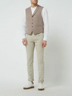 Budget ? CG - Club Of Gents Weste Aus Baumwolle Modell 'Paddy' - Rot ?