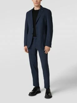 Bestpreis ? CG - Club Of Gents Hose Mit Bundfalten Modell 'Charlie' - Blau ?