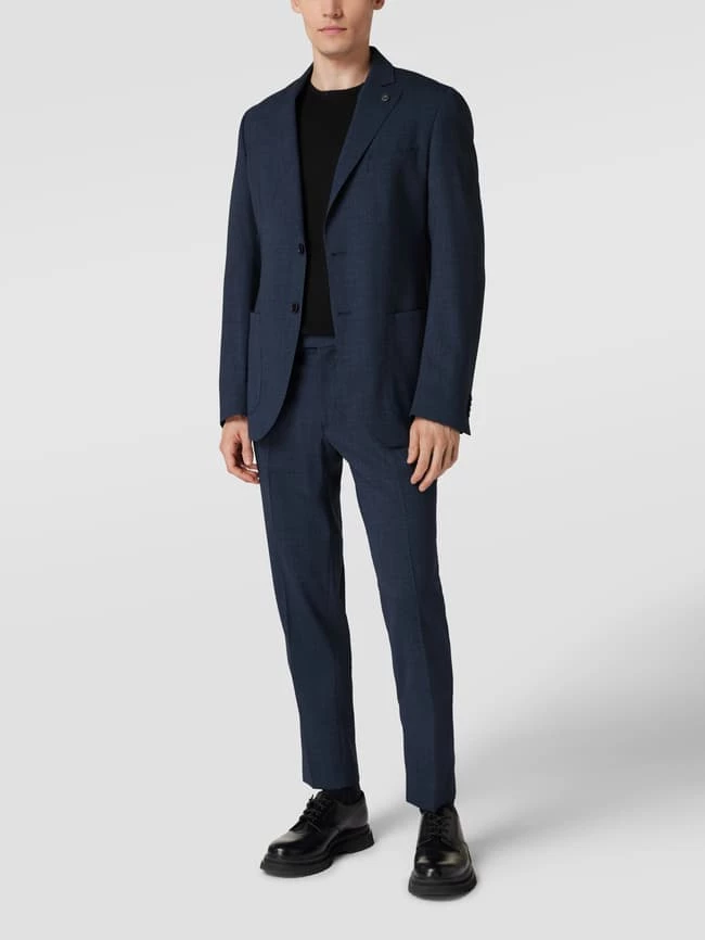 Bestpreis ? CG - Club Of Gents Hose Mit Bundfalten Modell 'Charlie' - Blau ?