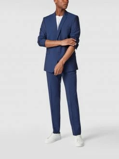 Bester Verkauf ? Strellson Slim Fit Anzughose Aus Reiner Schurwolle - Blau ?