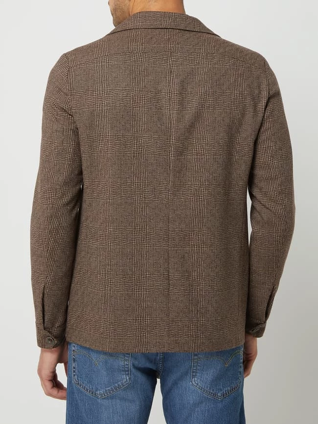 Top 10 ? CG - Club Of Gents Oversized Sakko Aus Schurwolle - 'Savile Row' - Mittelbraun ? – Bild 5