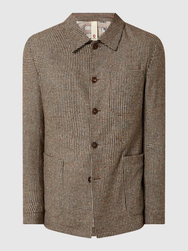 Aktion ? CG - Club Of Gents Slim Fit Sakko Aus Wollmischung Modell 'Conrow' - Mittelbraun ? – Bild 2