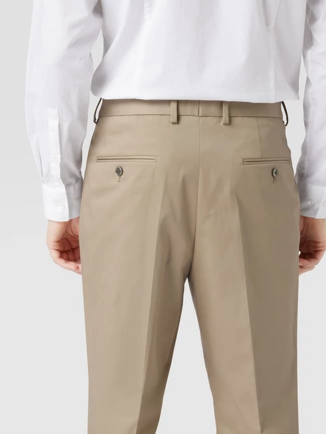 Top 10 ? BOSS Slim Fit Anzug Modell 'Hanry' - Beige ⭐ – Bild 6