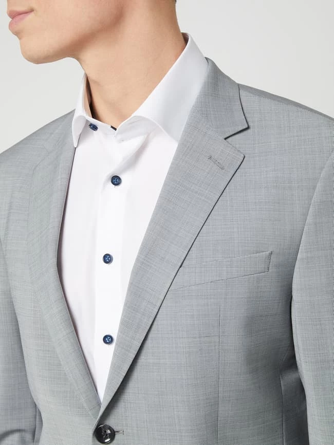 Brandneu ? Strellson Slim Fit 2-Knopf-Sakko Mit Stretch-Anteil Modell 'Aidan' - Hellgrau ? – Bild 3