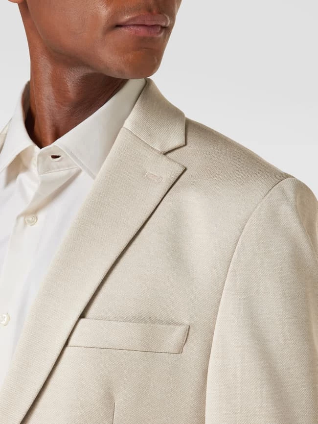 Aktion ? Christian Berg Men Sakko Mit Eingrifftaschen - Beige ? – Bild 3