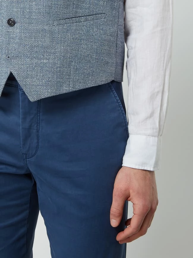 Angebote ⭐ CG - Club Of Gents Weste Aus Baumwolle Modell 'Paddy' - Marineblau ? – Bild 3