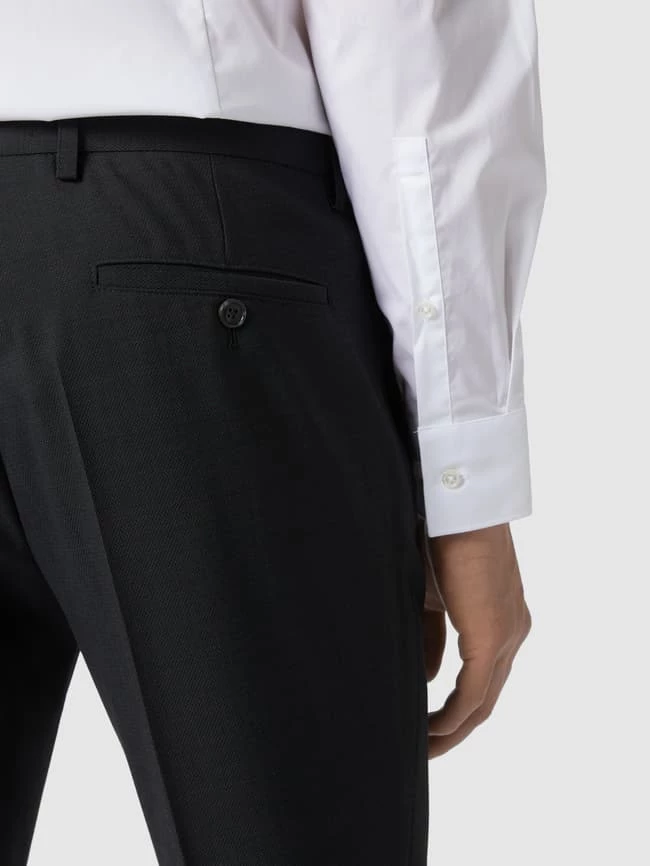 Billig ? CG - Club Of Gents Slim Fit Anzughose Aus Schurwolle Modell 'Cedric' - Dunkelgrau ? – Bild 3