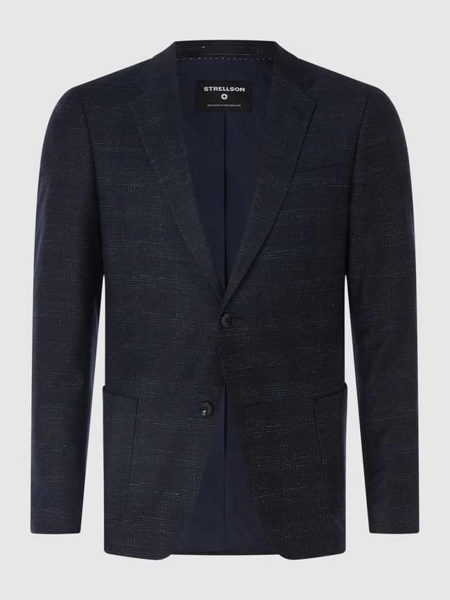Bestes Angebot ? Strellson Slim Fit 2-Knopf-Sakko Mit Stretch-Anteil Modell 'Arndt' - Marineblau ✔️ – Bild 2