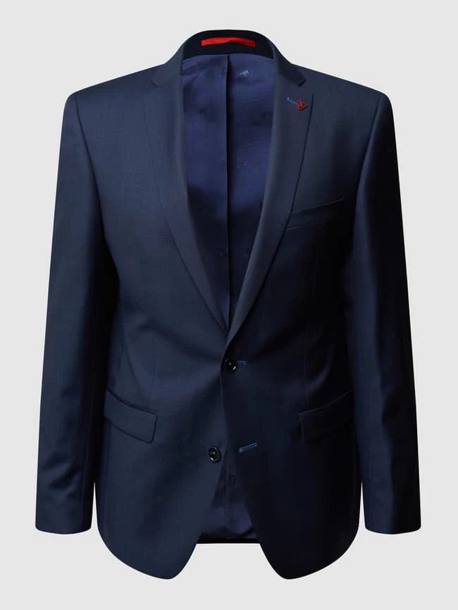 Blitzangebot ? Roy Robson Slim Fit 2-Knopf-Sakko Aus Merinowolle - Marineblau ? – Bild 2