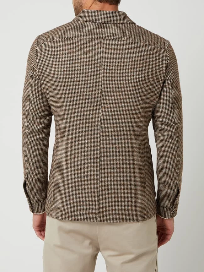 Aktion ? CG - Club Of Gents Slim Fit Sakko Aus Wollmischung Modell 'Conrow' - Mittelbraun ? – Bild 5