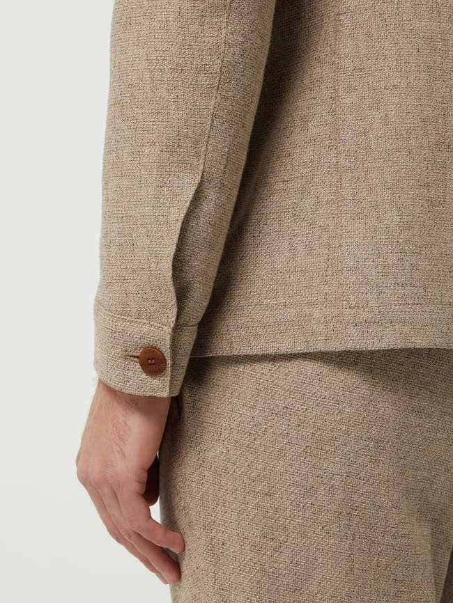 Besorgen ⭐ CG - Club Of Gents Slim Fit 1-Knopf-Sakko Mit Stretch-Anteil Modell 'Parker' - Beige ? – Bild 3