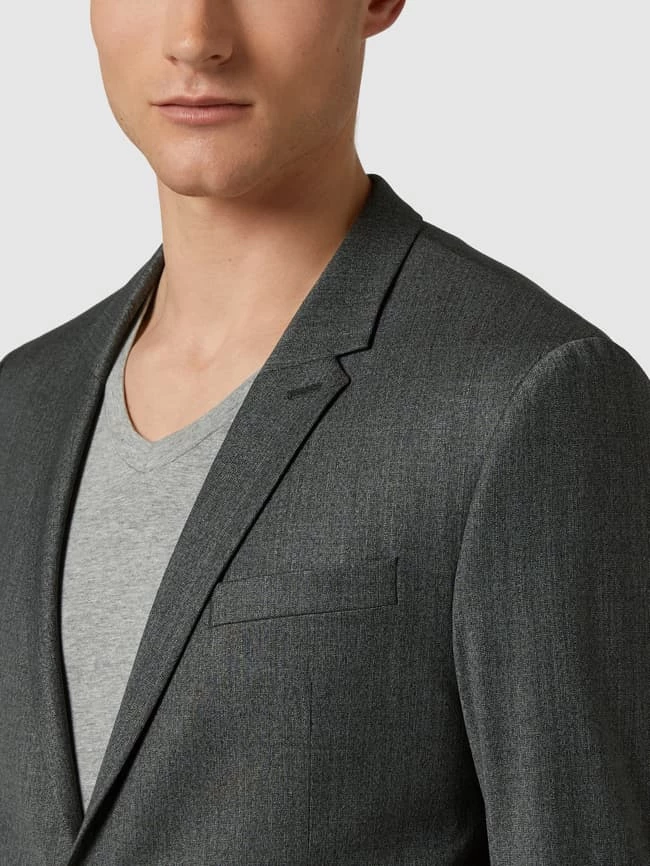 Bestes Angebot ? Drykorn 2-Knopf-Sakko In Melangeoptik - Mittelgrau ✔️ – Bild 3