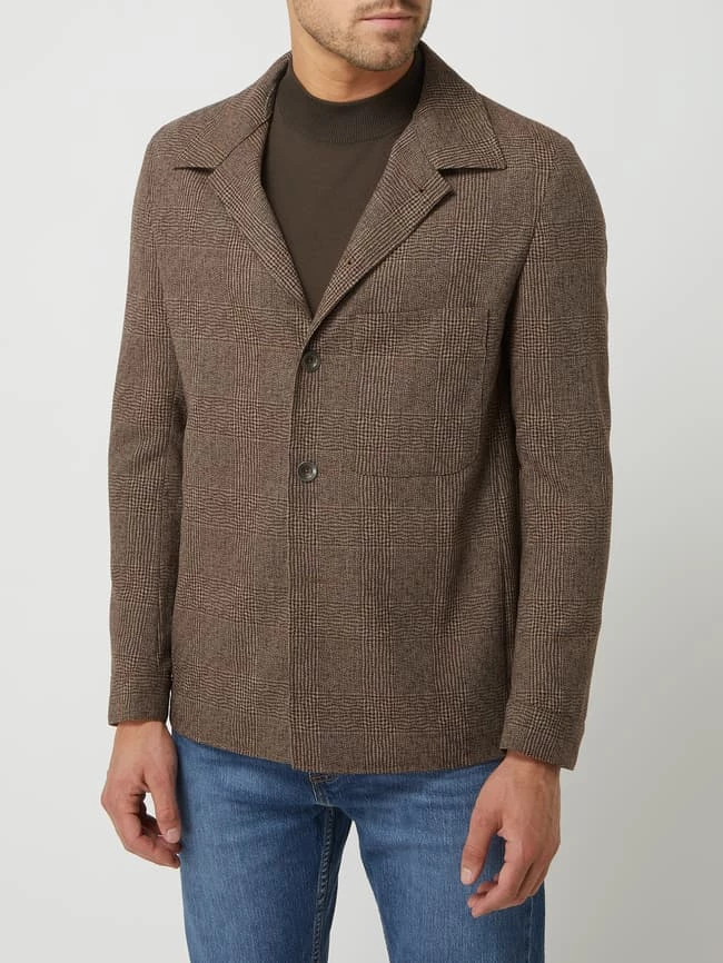 Top 10 ? CG - Club Of Gents Oversized Sakko Aus Schurwolle - 'Savile Row' - Mittelbraun ? – Bild 4