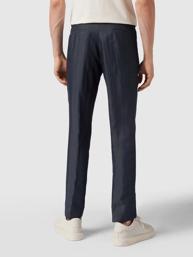 Schlussverkauf ✔️ CG - Club Of Gents Anzughose Mit Französischen Eingrifftaschen - Blau ❤️ – Bild 5