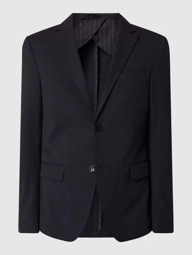 Bester Verkauf ✔️ Daniel Hechter 2-Knopf-Sakko Aus Jersey - Marineblau ? – Bild 2