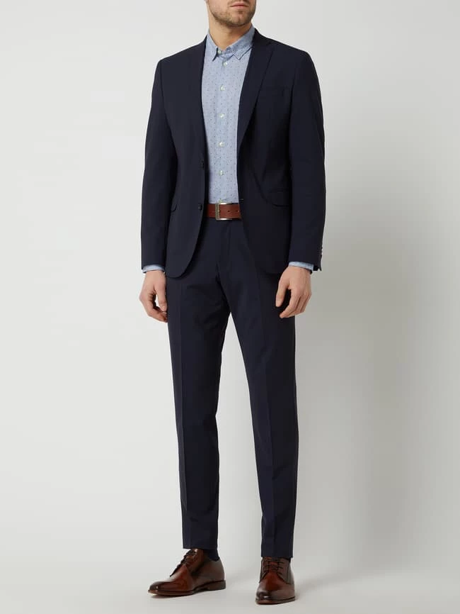 Angebote ⭐ S.Oliver BLACK LABEL Anzughose Mit Schurwoll-Anteil 'Ultimate Suit' - Marineblau ?