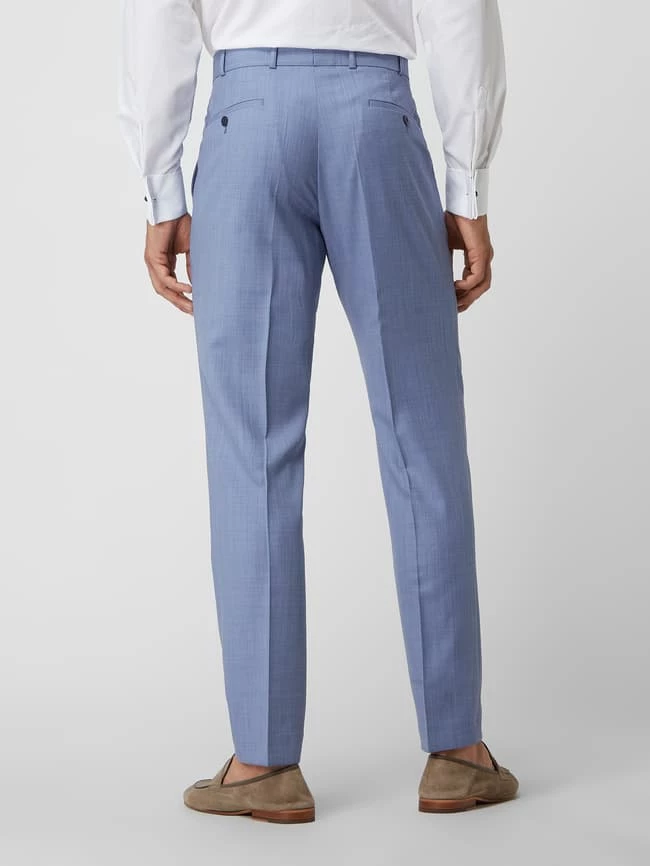 Neu ? Wilvorst Anzughose Aus Wolle - Bleu ? – Bild 5