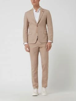 Top 10 ? Atelier Torino Anzug Mit Leinen-Anteil Modell 'Nelio/Milo' - Orange ?