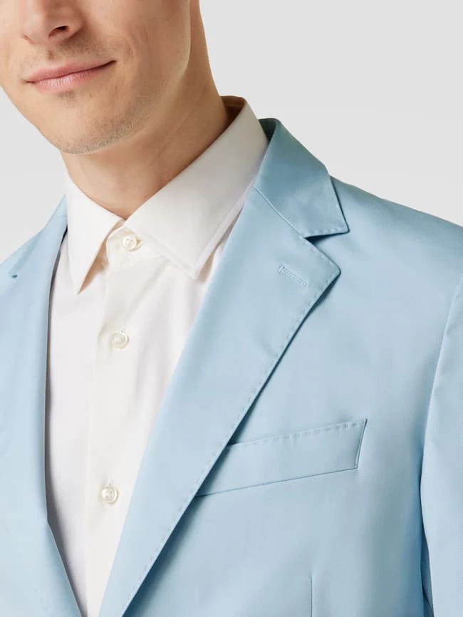 Schlussverkauf ❤️ BOSS Slim Fit Anzug Modell 'Hanry' - Hellblau ? – Bild 3