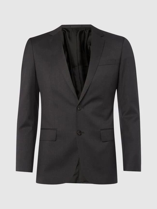 Coupon ? BOSS 2-Knopf-Sakko Mit Fallendem Revers - Anthrazit ? – Bild 2