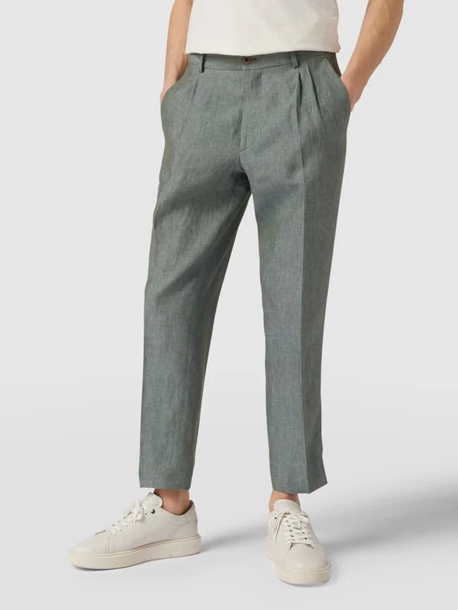 Großhandel ⭐ CG - Club Of Gents Anzughose Mit Bundfalten - Hellblau ? – Bild 4