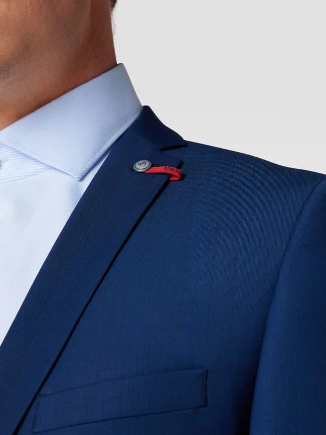 Top 10 ? CG - Club Of Gents Slim Fit 2-Knopf-Sakko Mit Stretch-Anteil - Royalblau ? – Bild 3