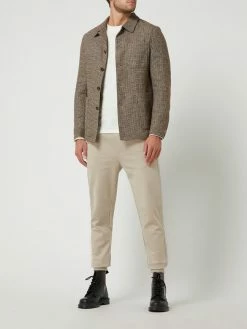 Aktion ? CG - Club Of Gents Slim Fit Sakko Aus Wollmischung Modell 'Conrow' - Mittelbraun ?