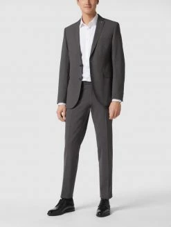 Besorgen ? CG - Club Of Gents Slim Fit 2-Knopf-Sakko Mit Pattentaschen Modell 'Caden' - Dunkelgrau ?